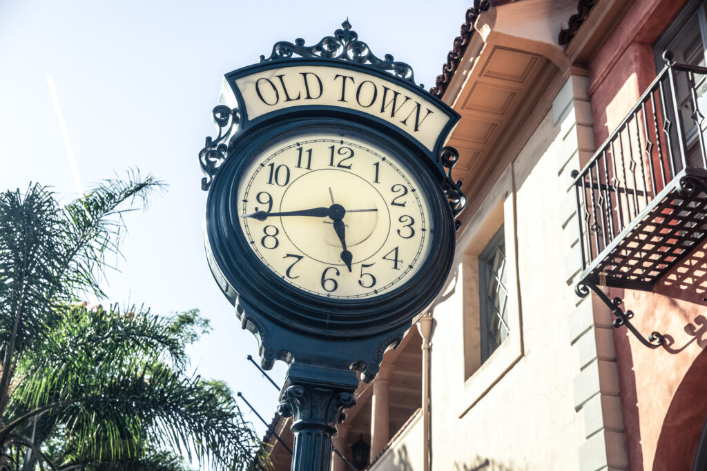 4744714-4744714 The Clock at the Old Town Santa Barbara, California